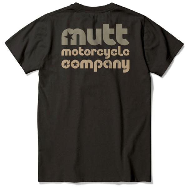 MUTT MOTORCYCLES APPAREL Mutt 70’s T-Shirt black マ...