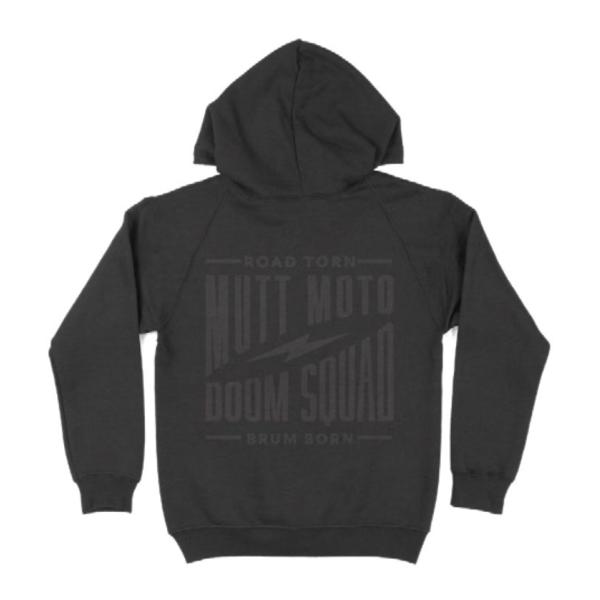MUTT MOTORCYCLES APPAREL Mutt ROAD TORN HOOD BLACK...