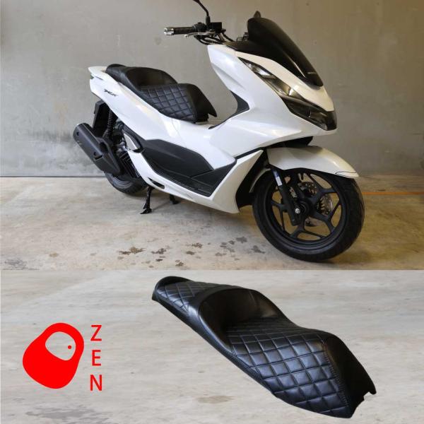 PCX-001 ZEN Helmet Inn Black Seat メットインローダウンシート Ho...