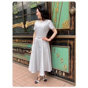 SAVOY CLOTHING Miriam Checker One-Piece バイカラー ロング