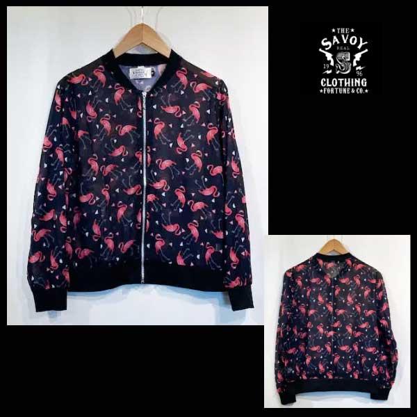 SAVOY CLOTHING Flamingo Susie-Q Jacke  50&apos;s フラミンゴ ...