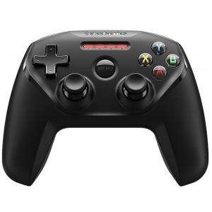 【SteelSeries】 Bluetooth接続 Apple製 デバイス対応 ワイヤレスゲーミングパッド Nimbus Wireless Controller Black 69070 コントローラー フォートナイト対応の商品画像