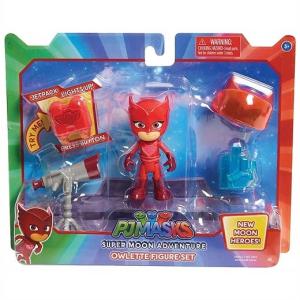 しゅつどうパジャマスク スーパームーンアドベンチャー アウレット フィギュア セット PJ Masks Owlette Figure Set  PJマスク