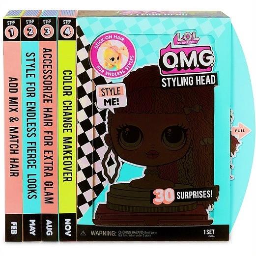 【L.O.L. Surprise! 】 LOLサプライズ O.M.G. スタイリングヘッド ネオンリ...
