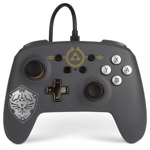 【Nintendo Switch】 ニンテンドー スイッチ コントローラー  (有線)  ゼルダの伝説 Hylian Shield ハイリアの盾 PowerA/任天堂/スウィッチ/コントローラー/ゼル｜ajmart