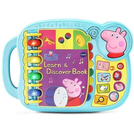 【VTech】 ペッパピッグ ラーン＆ディスカバーブック Peppa Pig Learn and D...