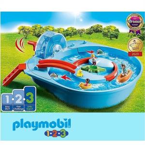 プレイモービル 1.2.3 アクア スプラッシュ ウォーターパーク Playmobil 1.2.3 Aqua Splish Splash Water Park 水遊び/知育玩具/スプリッシュ｜ajmart