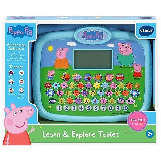【VTech】 ペッパピッグ ラーン＆エクスプローラー タブレット Peppa Pig Learn ...
