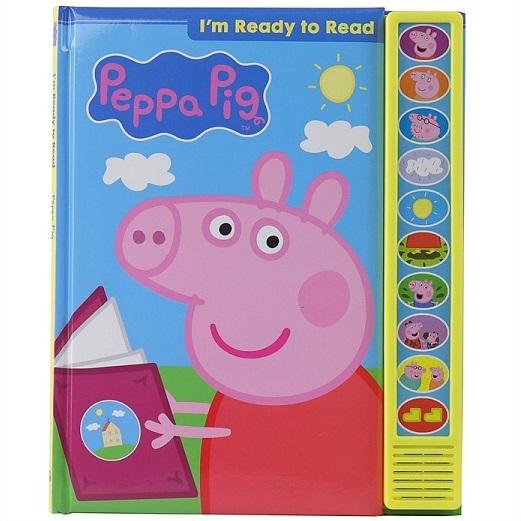【Peppa Pig】 ペッパピッグ サウンドブック I&apos;m Ready To Read Sound...