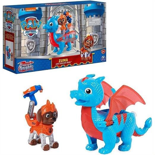 パウパトロール レスキューナイト ズーマ＆ドラゴン ルビー アクションフィギュアセット Rescue...