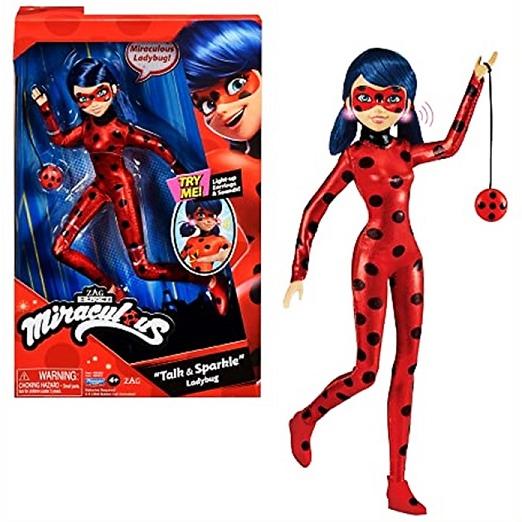 Miraculous ミラキュラス レディバグ トーク＆スパークル デラックスファッションドール T...
