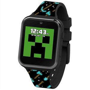 【Minecraft 】 マインクラフト  タッチスクリーン スマートウォッチ 4081 Touch-Screen Smartwatch /マイクラ/おもちゃ/時計/カメラ/自撮り/セルフィー/男の子/