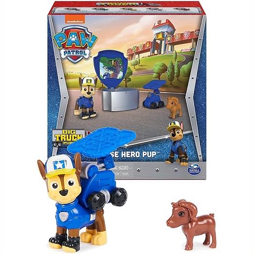 パウパトロール ビッグトラックパップス チェイス アクションフィギュア クリップオンレスキュードロー...