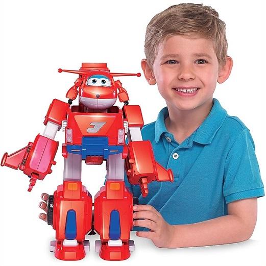 Super Wings スーパーウィングス ロボットスーツ ジェット 35.5cm ラージサイズ/フ...