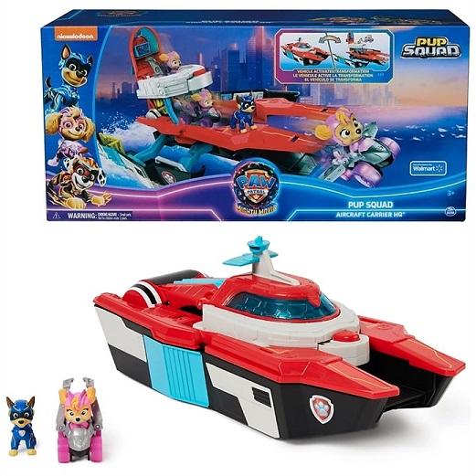 【Paw Patrol パウパトロール マイティムービー】 パップ・スクワッド エアクラフト・キャリ...