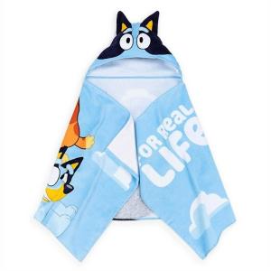 【Bluey ブルーイ】 フード付きタオル Soft Cotton Hooded Bath Towel Wrap ラップタオル/バスタオル/プール/海/男の子用/プレゼント/
