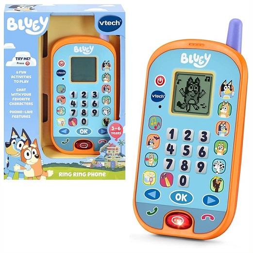 【VTech】 ブルーイ リングリング ラーニングフォン Bluey Learning Phone ...