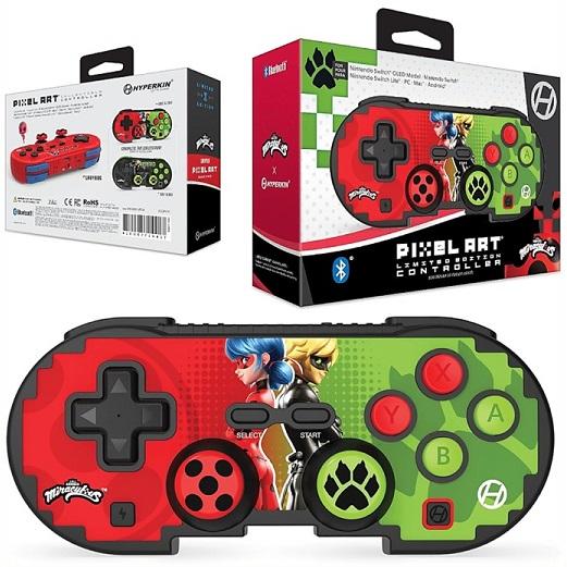 【Nintendo Switch】Hyperkin ワイヤレスコントローラー  (無線)  ピクセル...