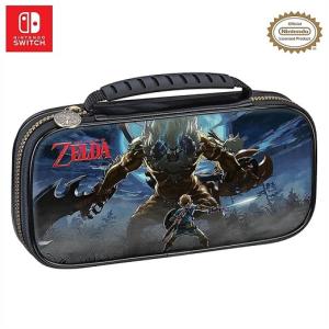 【Nintendo Switch or Switch Lite】 ニンテンドー スイッチ＆スイッチライト 有機EL 兼用 ゼルダの伝説 プロテクションケース ゼルダVSライネル トラベルケース