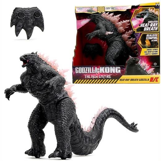 【Jada Toys】 ゴジラ×コング 新しい帝国 ヒートレイ 熱線ブレス ゴジラ リモコン フィギ...
