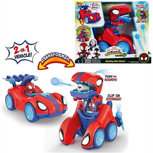 【Spidey スパイディ】 スパイディ レックス レーサー 変形ビークル 恐竜/ティラノサウルス/...