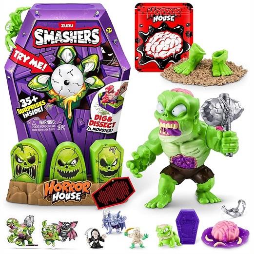 【ZURU】 スマッシャーズ  メガ ホラーハウス（ブレインデッド） Smashers Mega H...