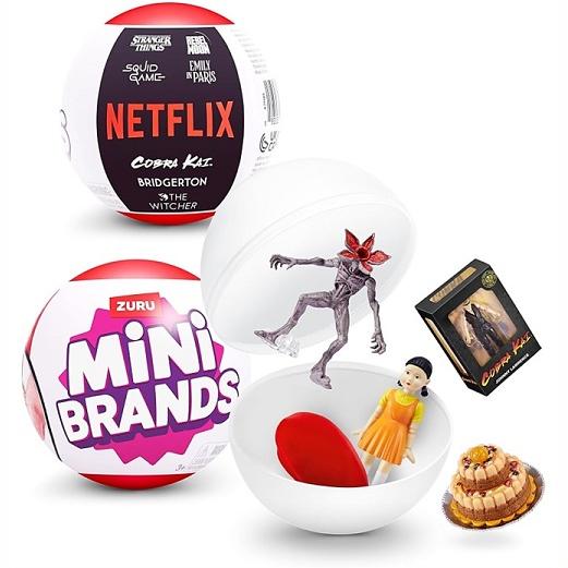 【ZURU】 Mini Brands NETFLIX ミニブランズ ネットフリックス 2個セット ミ...