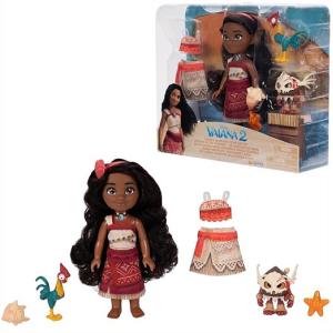 【Disney Moana ディズニー モアナ2】 ディズニー プリンセス モアナ＆フレンズ ペットセット /着せ替え/フィギュア/ドール/おもちゃ/モアナと伝説の海2/