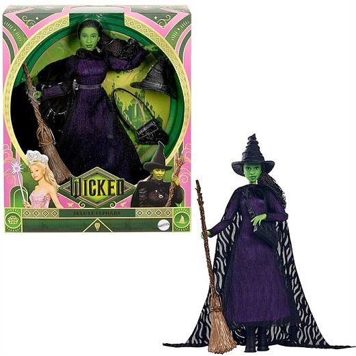 【マテル Wicked】 ユニバーサル ウィキッド デラックス エルファバ ファッションドール＆アク...