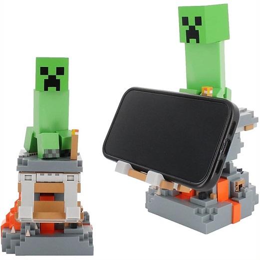 【ケーブルガイズ】 Minecraft マインクラフト クリーパー コントローラー＆スマホ ホルダー...