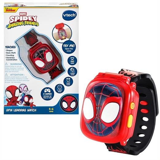 【VTech】 ディズニー マーベル スパイディ スピン ラーニングウォッチ /時計/アラーム/タイ...