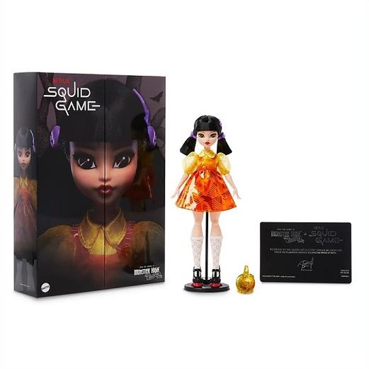 【Monster High】 モンスターハイ スカルコレクター イカゲーム ヨンヒ人形/限定商品/お...