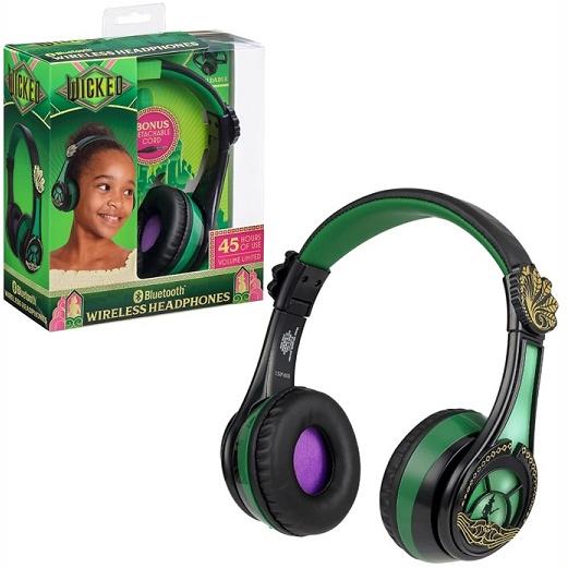 【Wicked ウィキッド】 エルファバ ワイヤレスヘッドホン（マイク付き）ヘッドホン 内臓マイク・...