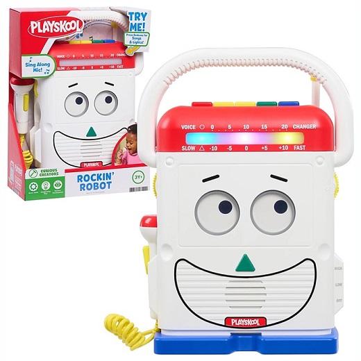 【Playskool】 プレイスクール「ロッキン・ロボット」ミスターマイク（歌いながら遊べるマイク、...