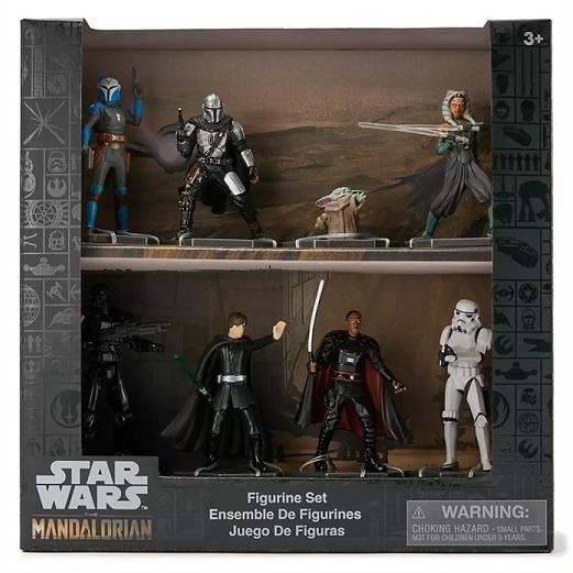【Star Wars/スターウォーズ】 Mandalorian マンダロリアン フィギュア 8体セッ...