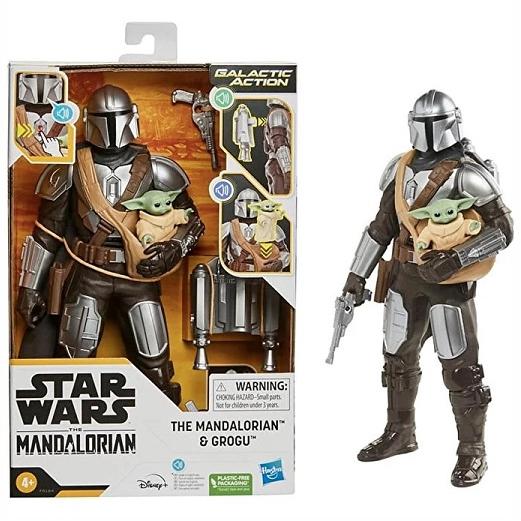 【STAR WARS スターウォーズ】 マンダロリアン＆グローグー トーキングアクションフィギュア/...