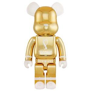 BE@RBRICK FIFA WORLD CUP QATAR 2022 (TM) OLP GOLD ...