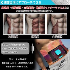 スレンダートーン abs8 EMS腹筋ベルト ...の詳細画像2