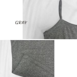 子供用 黒 白 キャミソール 下着 子供 ノー...の詳細画像5