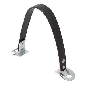 EBTOOLS バッテリーキャリア 1個ブラックメタルヘビーデューティサイドリフトストラップカーバッテリーキャ