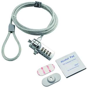 ABINECS ノートパソコン 盗難防止 (2点セット1.2m) セキュリティ