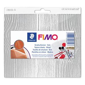 ステッドラー テクスチャーシート FIMO 樹脂粘土 フィモ ウッド 8744 10の商品画像