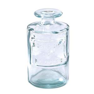 SPICE OF LIFE (スパイス) 花瓶 リサイクル ガラス フラワーベース VALENCIA クリア 直径9cm 高さ16cm スペインガラスの商品画像