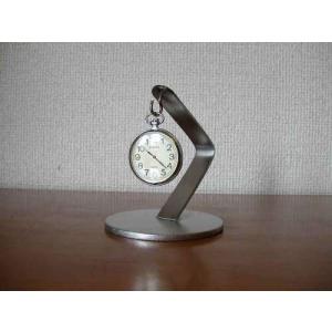 懐中時計スタンド　　ブラックデザインデスク懐中時計ケーススタンド　AKデザイン 527ab1e27c4461452a2210931cb709