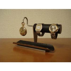 懐中時計 スタンド デスク懐中時計ディスプレイスタンド : AKデザイン