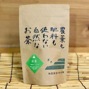 紐付き「煎茶ティーバッグ」2g×15個　自然栽培のお茶 静岡県 無農薬茶の杉本園【メール便対応】｜ak-friend