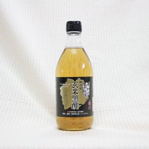 玄米黒酢　500ml 自然栽培米使用　おかやま自然栽培｜ak-friend