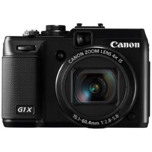 Canon デジタルカメラ PowerShot G1X 1.5型高感度CMOSセンサー 3.0型バリアングル液晶 ブラック PSG1Xの商品画像