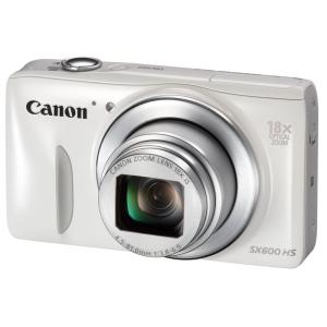 Canon デジタルカメラ Power Shot SX600 HS ホワイト 光学18倍ズーム PSSX600HS (WH)の商品画像