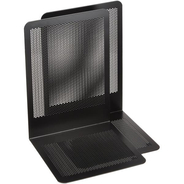 ナカバヤシ ブックエンド Pタイプ Mサイズ ブラック BE-P201BK